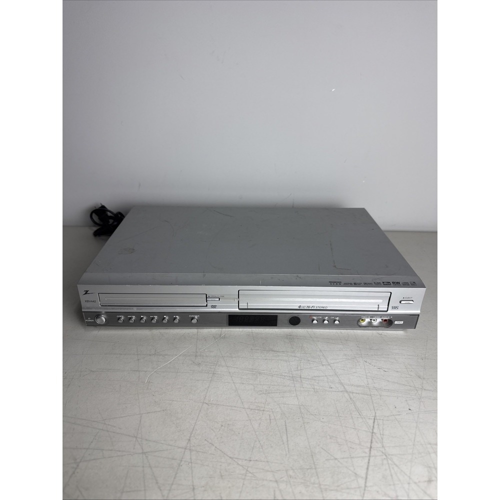 Zenith XBV442 4 Head Hi-Fi Stereo VCR/DVD Player Recorder VHS Tape Tested